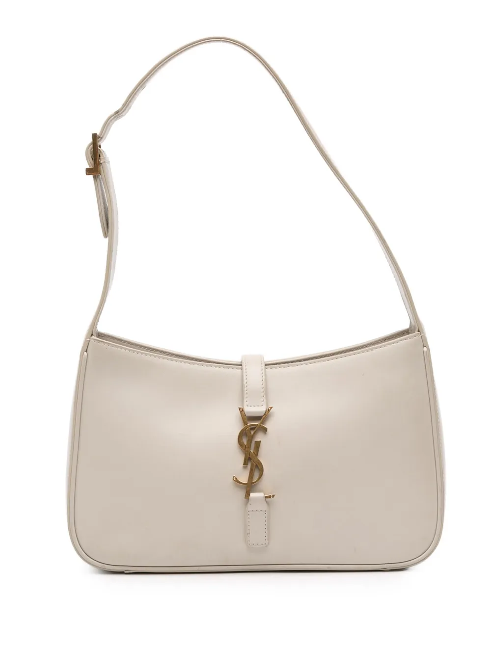 Saint Laurent Pre-Owned 2021 Leather Le 5 a 7 shoulder bag | White | Image 1