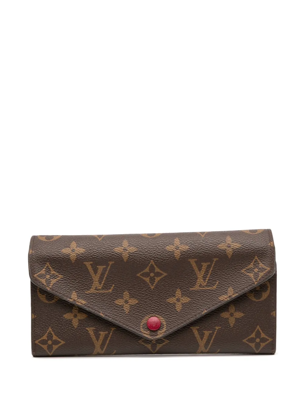 Louis Vuitton Pre-Owned 2017 Monogram Josephine Wallet long wallets | Brown | Image 1