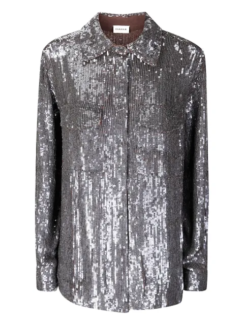 P.A.R.O.S.H. sequinned shirt