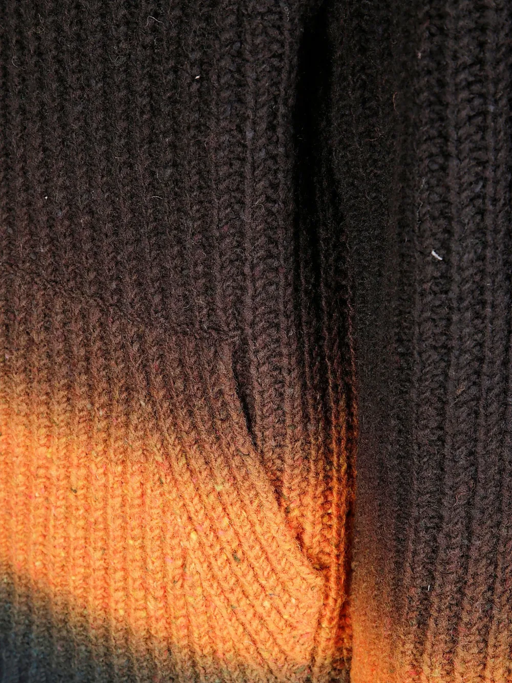 sacai Fijngebreid vest Zwart