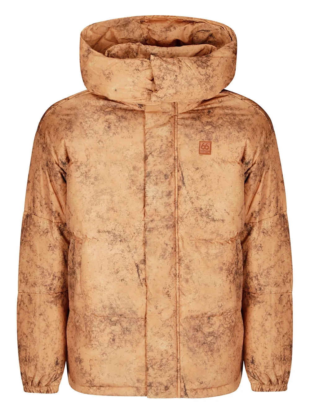 66 North Dyngja Jacket In Brown