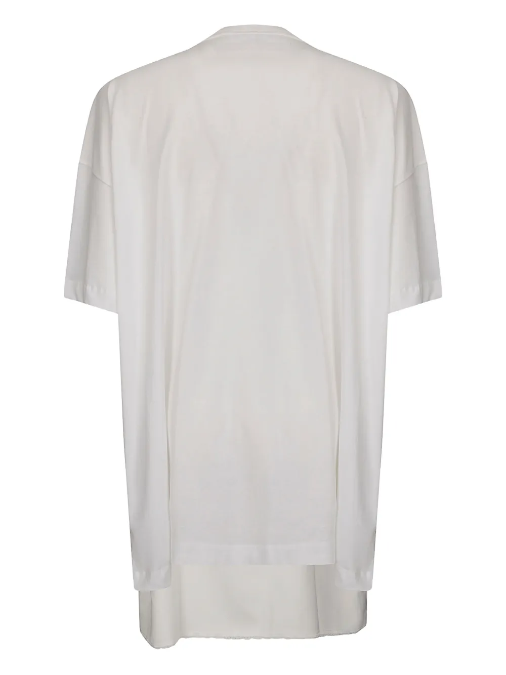 Vaquera slip T-shirt midi dress - Wit