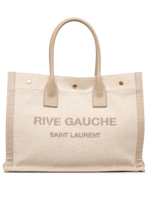 Saint Laurent Pre-Owned 2022 Small Canvas Rive Gauche tote bag