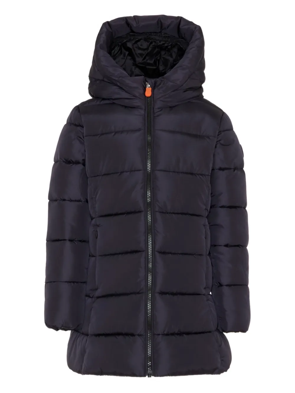 Save The Duck Kids hooded padded jacket | Black | Image 1