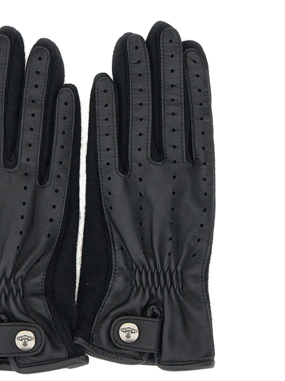 Vivienne Westwood Orb gloves - Zwart