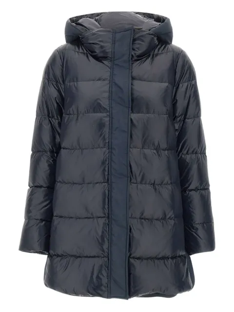 ELENA MIRO` hooded padded coat 