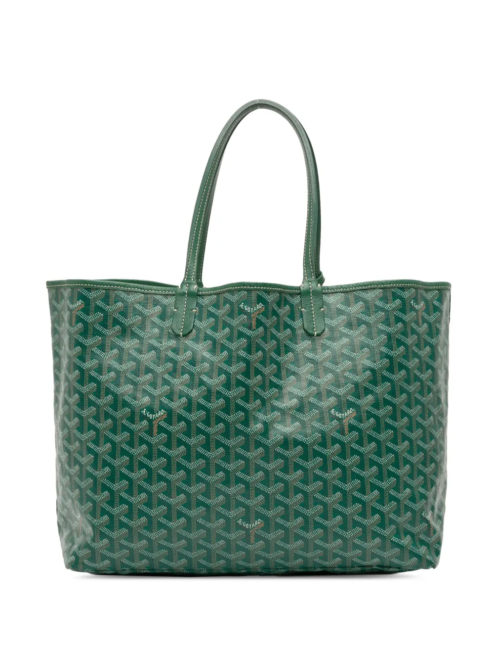 Goyard Pre-Owned 2018 Goyardine Saint Louis PM tote bag | Green | Image 1