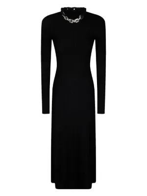 strapless open back dress Same | Cuffed Ribbed Knit Dress | Cream main image 1