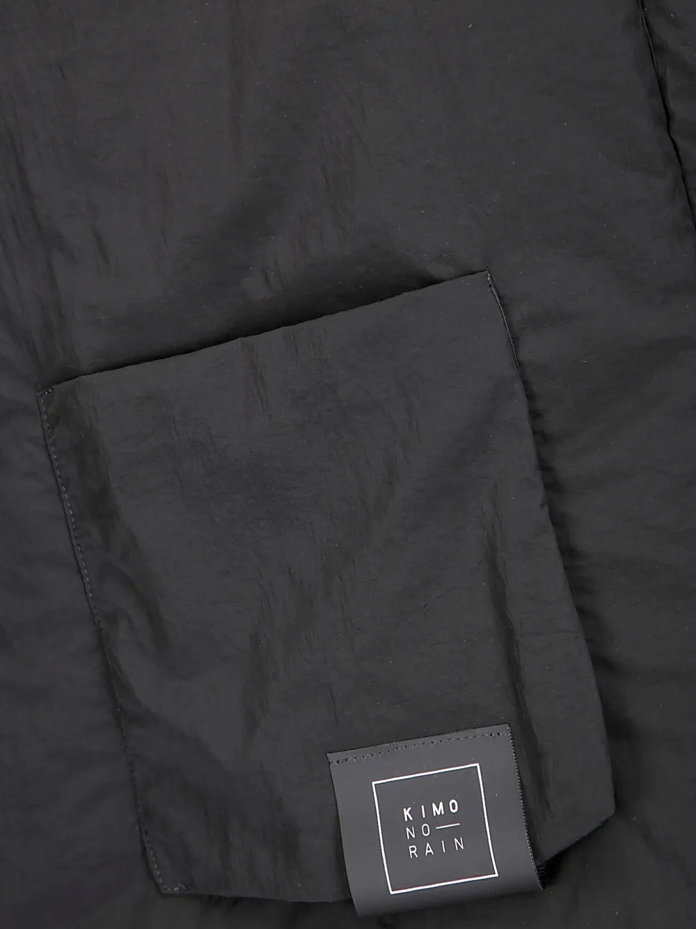 Kimo No-rain Patch-pocket Jacket In Blue