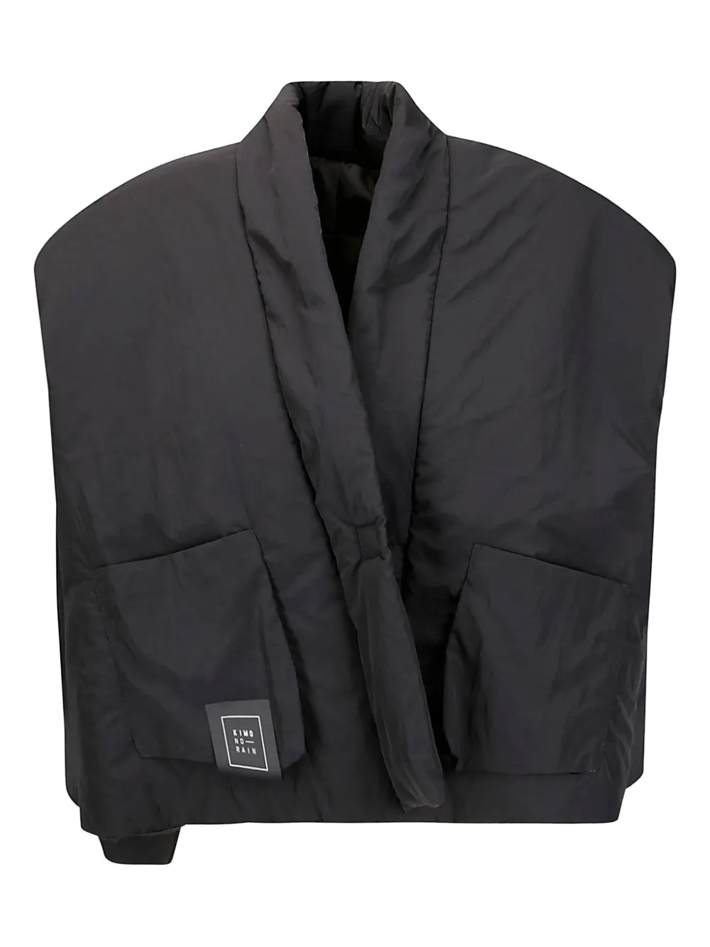 Kimo No-rain Patch-pocket Jacket In Blue