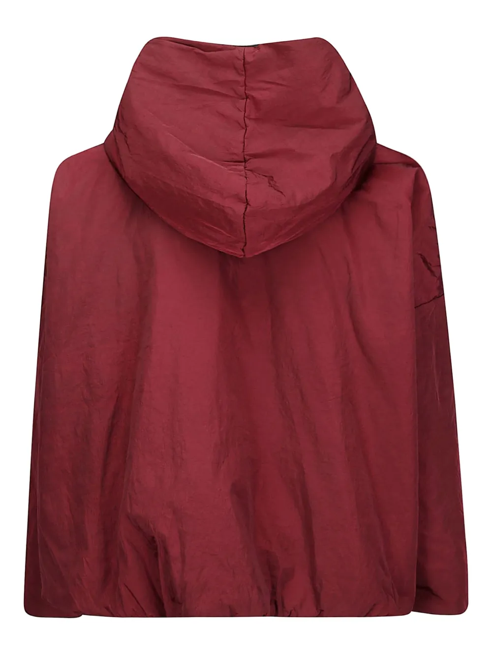 Kimo No-rain Hooded Jacket In Red