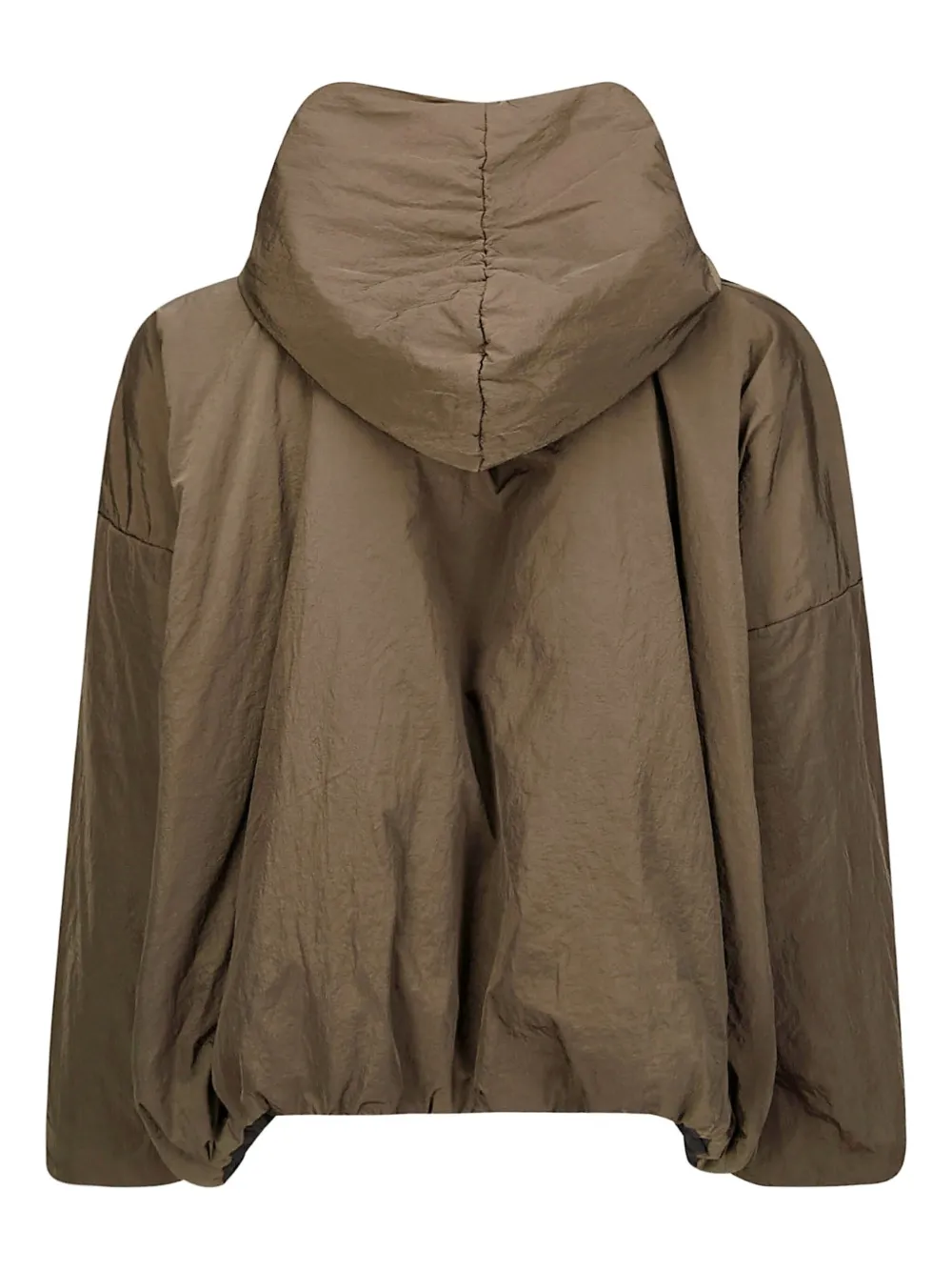 Kimo No-rain Hooded Jacket In Green