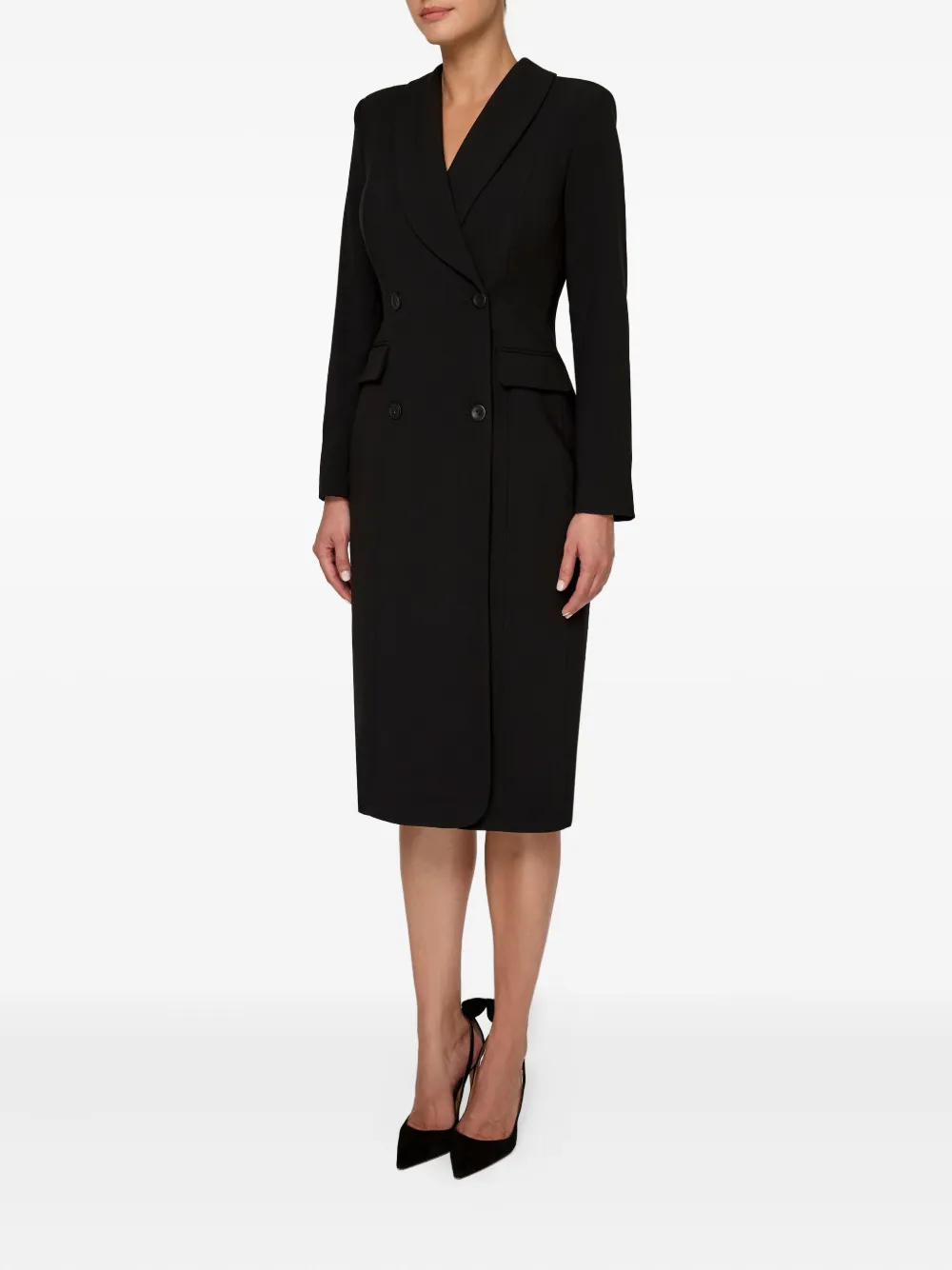 AMALIN Kathleen jurk Zwart