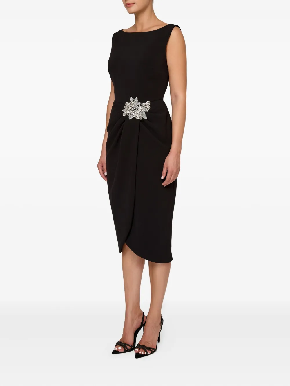 AMALIN Tiffany jurk Zwart