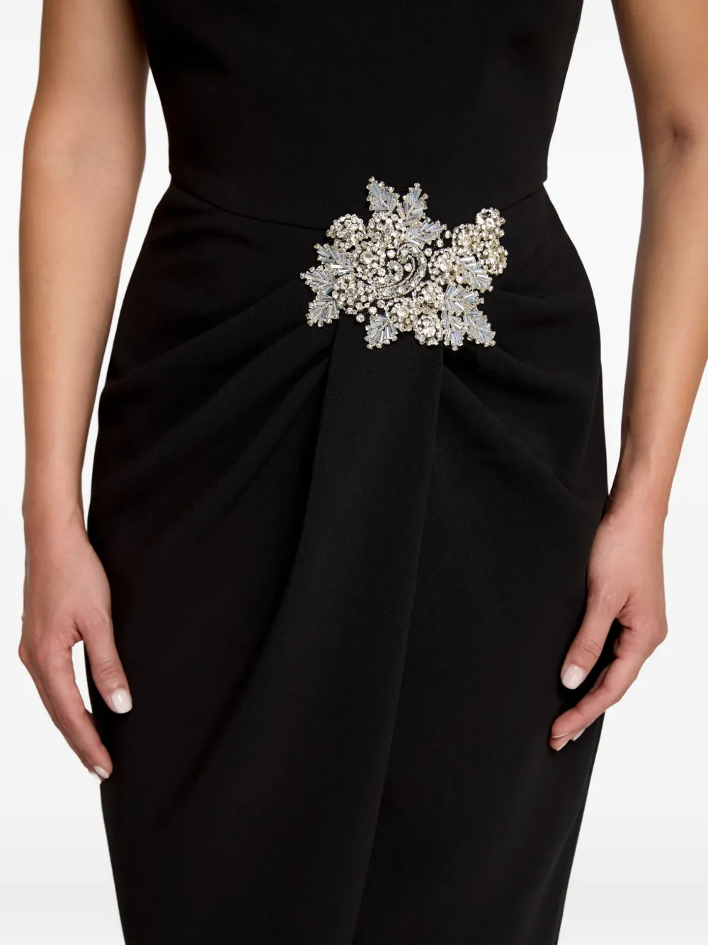 AMALIN Tiffany jurk Zwart