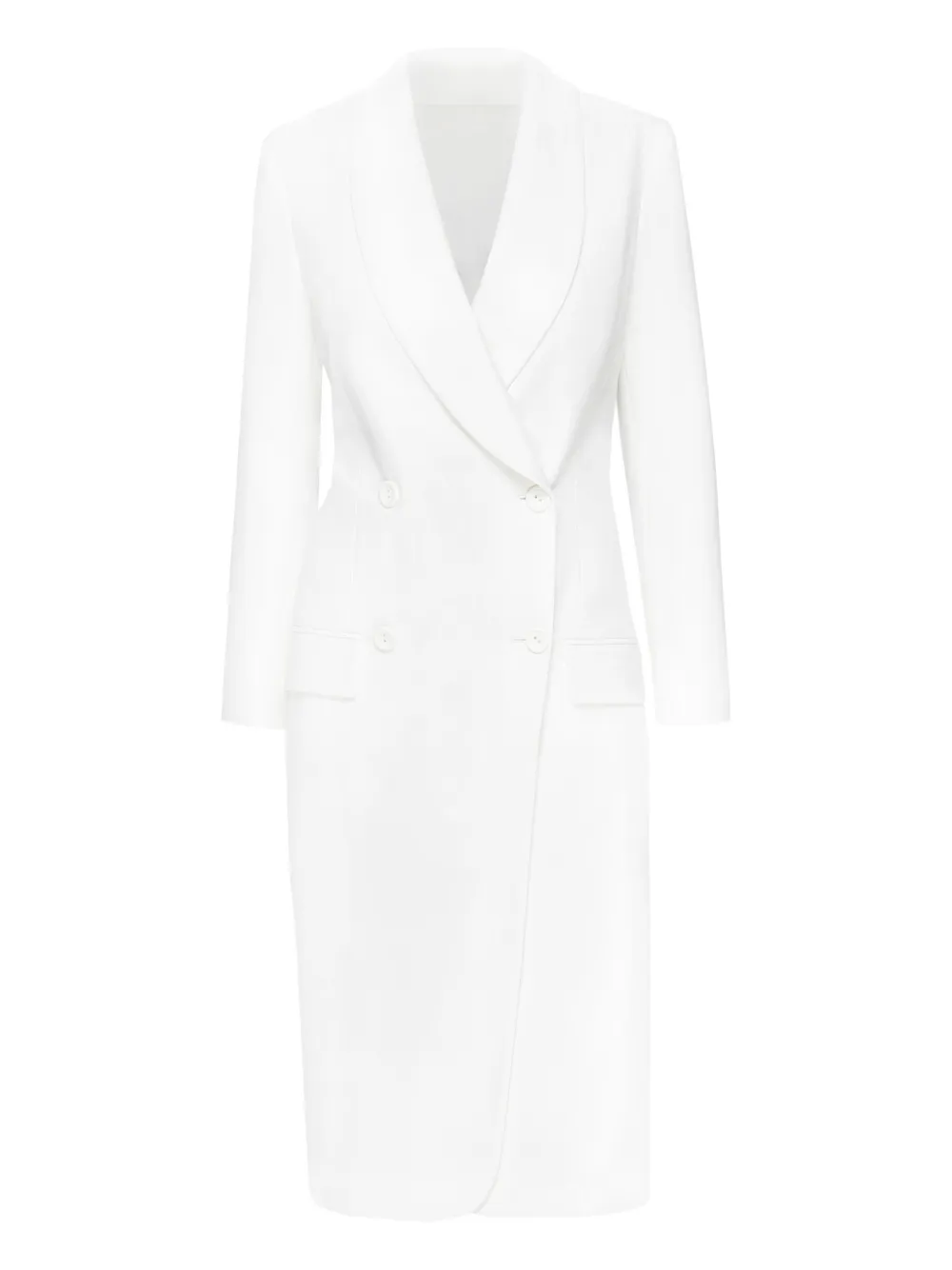 AMALIN double-breasted Kathleen dress | White | Image 1