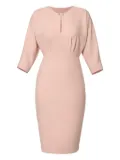 AMALIN Rochie Amelia keyhole dress - Pink