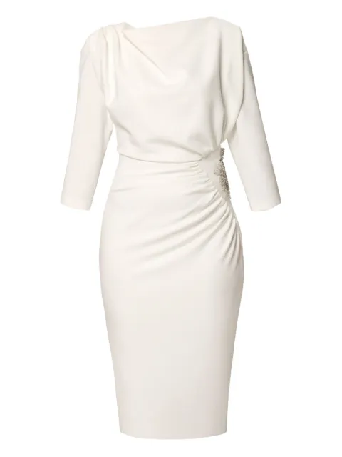 AMALIN Hailey crystal-embellished dress