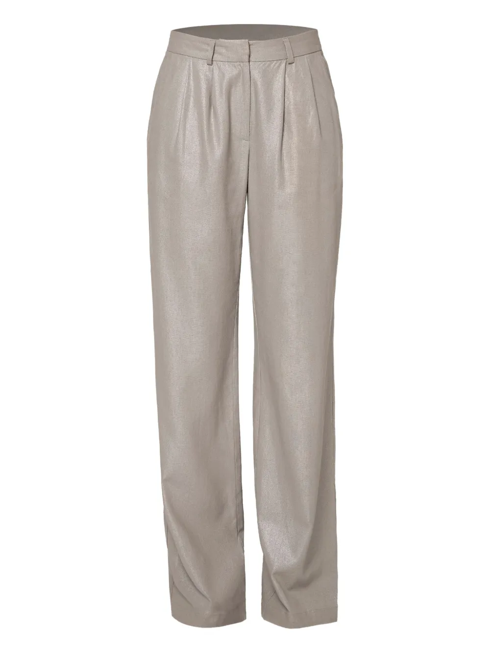 Amalin Blair Pleated Trousers In Gray