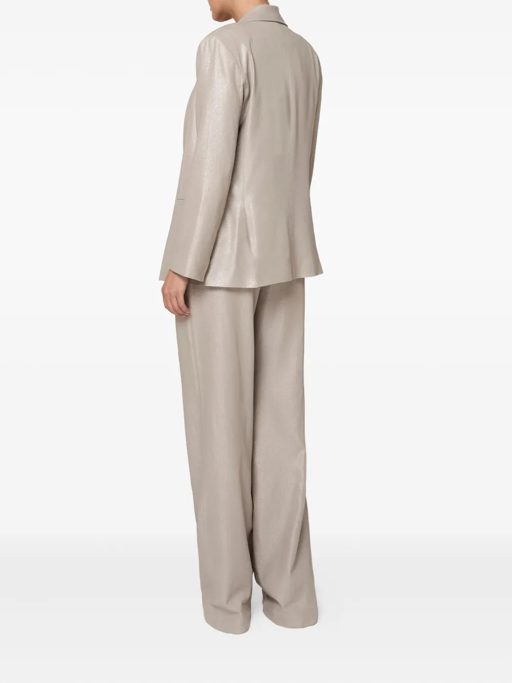 Amalin Blair Pleated Trousers In Gray