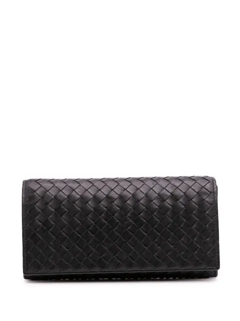 Bottega Veneta Pre-Owned 2012-2025 Nappa Intrecciato Wallet long wallets