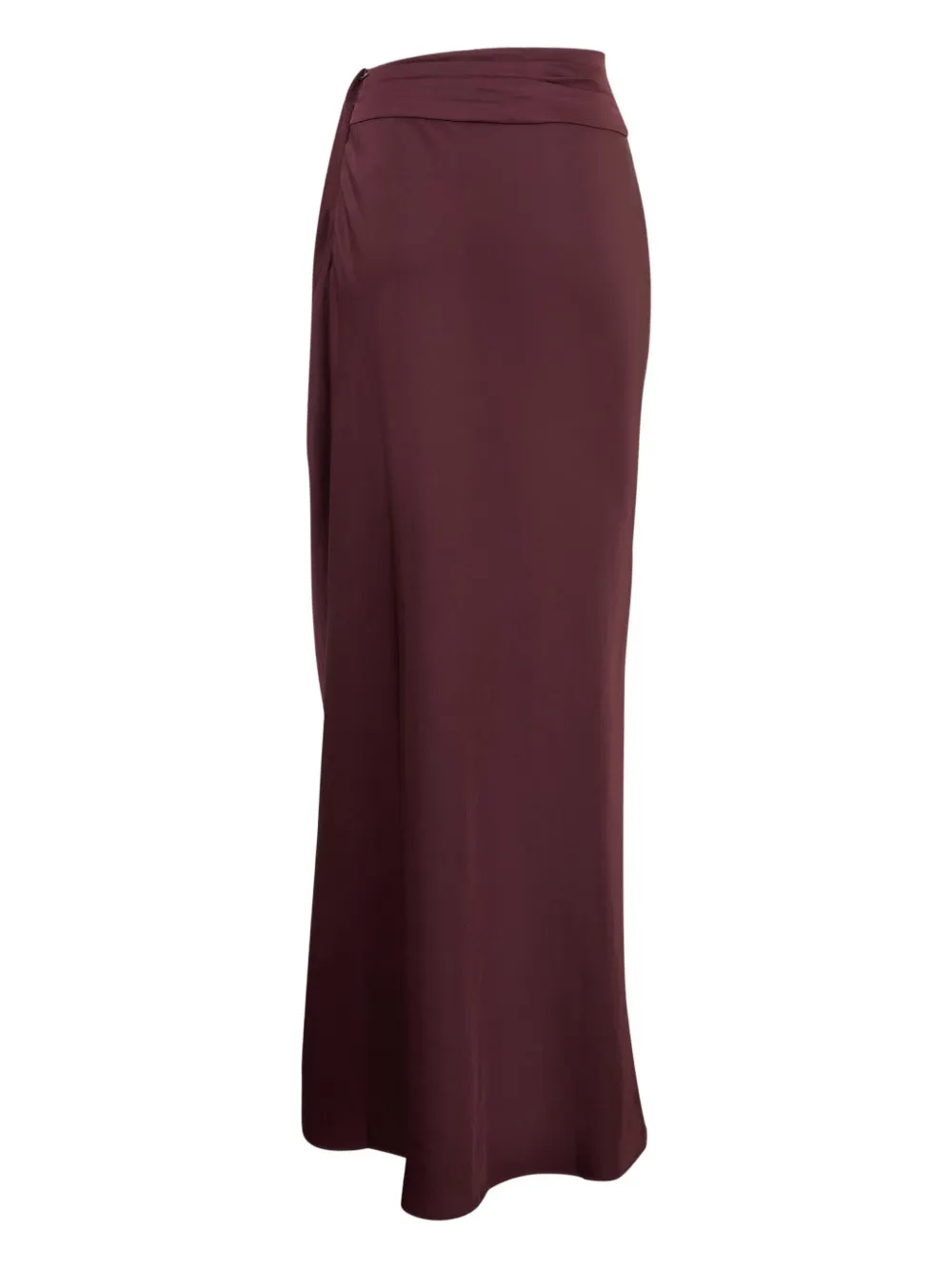 LAPOINTE Asymmetrische maxi-rok Rood