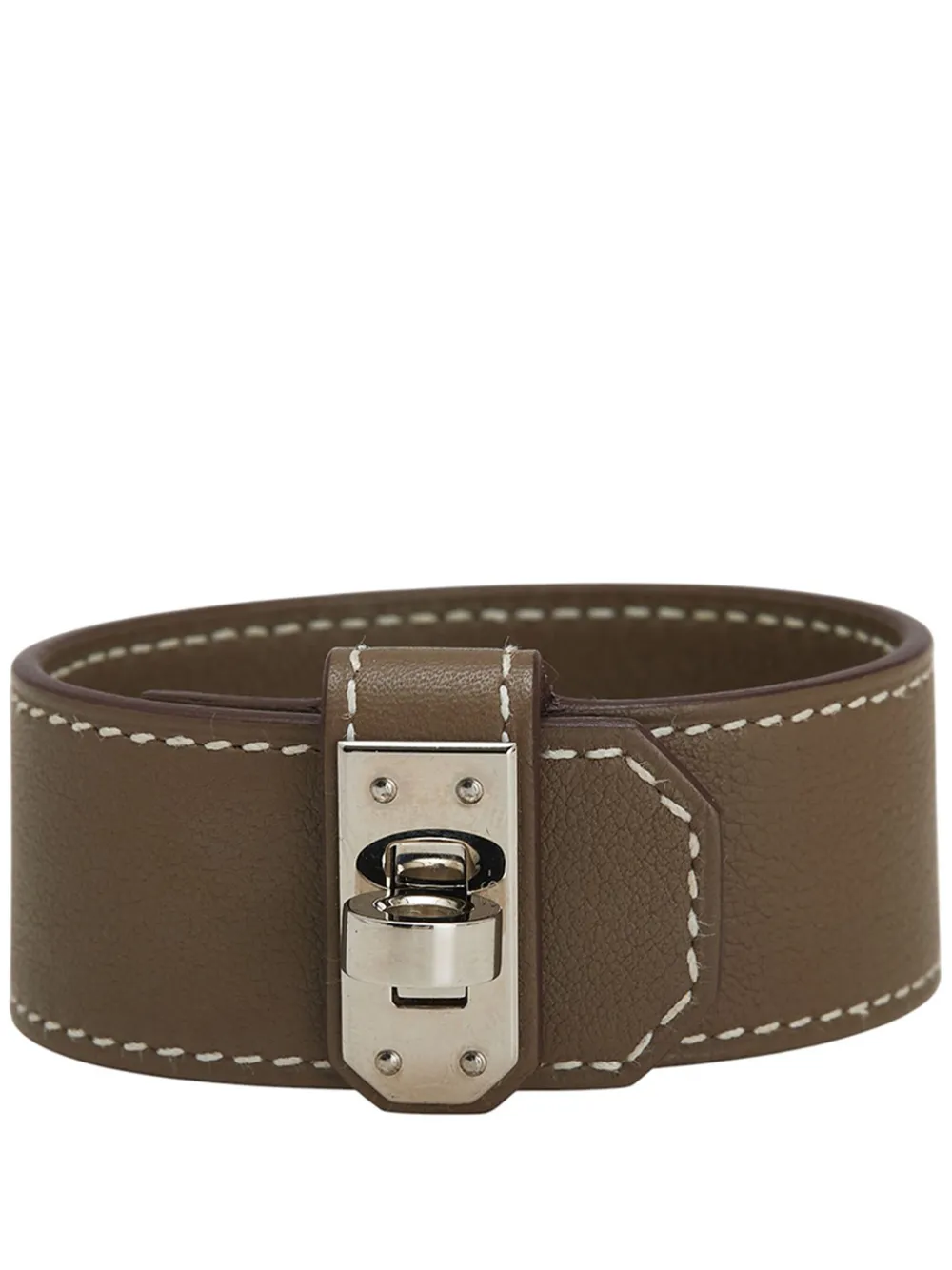 Hermès Pre-Owned 2023 Small Chevre Chamkila Kelly Twist Bracelet Hermès Pre-Owned 2023 Small Chevre Chamkila Kelly Twist Bracelet