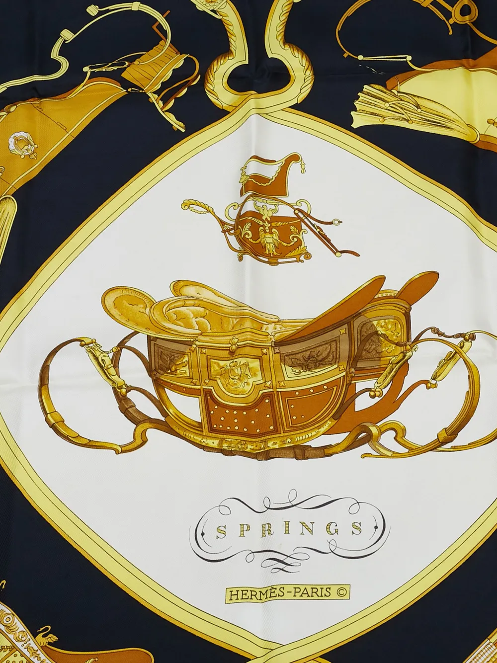 Hermès Pre-Owned 20th Century Springs Silk Scarf scarves | Image 2