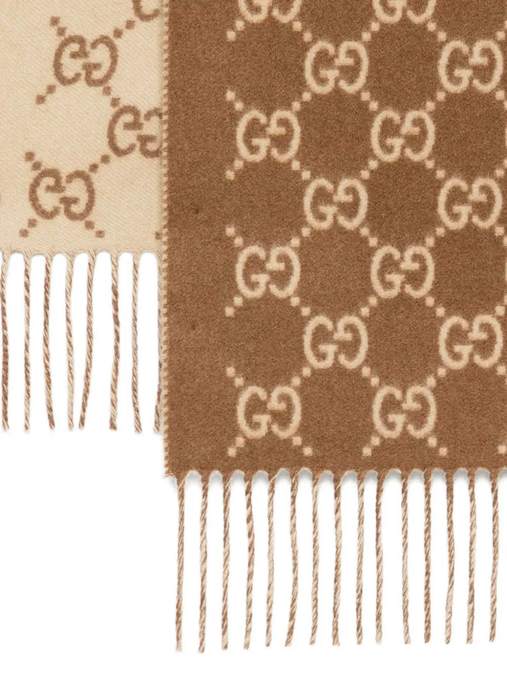 Gucci Sjaal met GG Supreme-patroon Bruin