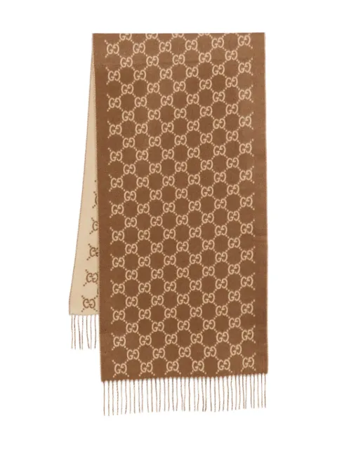 Gucci GG Supreme-pattern scarf
