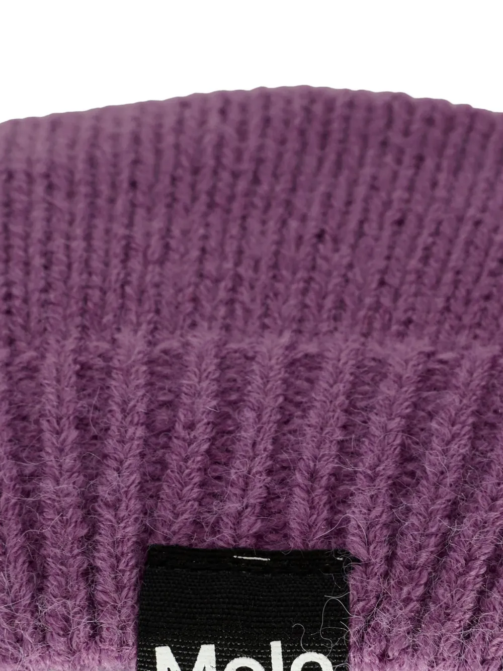 Molo Geribbelde baret Paars