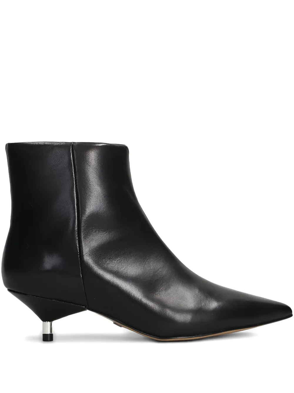 CARRANO 40mm pointed zip boots | Black | Image 1