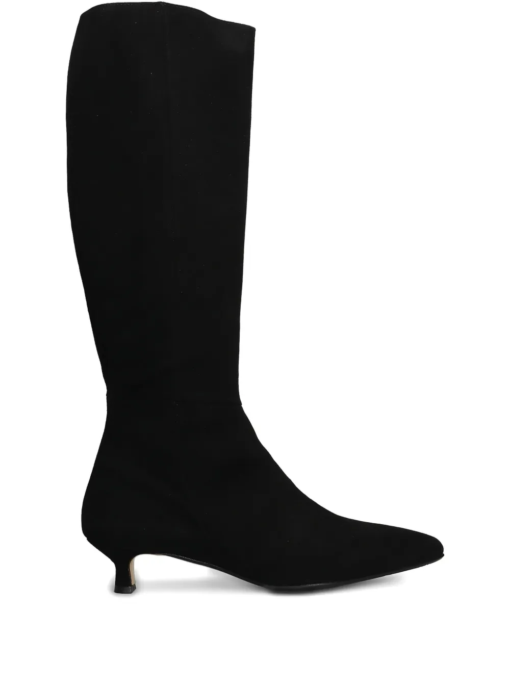 L Arianna Pointed Boots | Black | Image 1