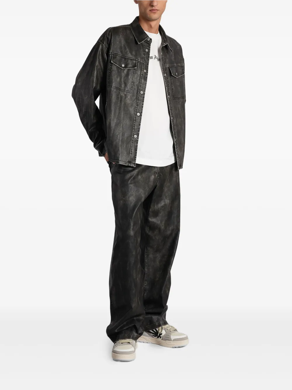 Palm Angels sobrecamisa con botones | Sobrecamisas | Image 2