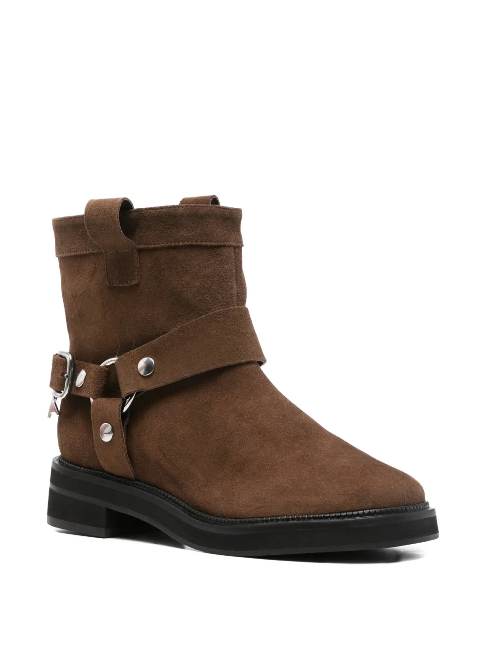 Carrano Suede Ankle Boots In Brown