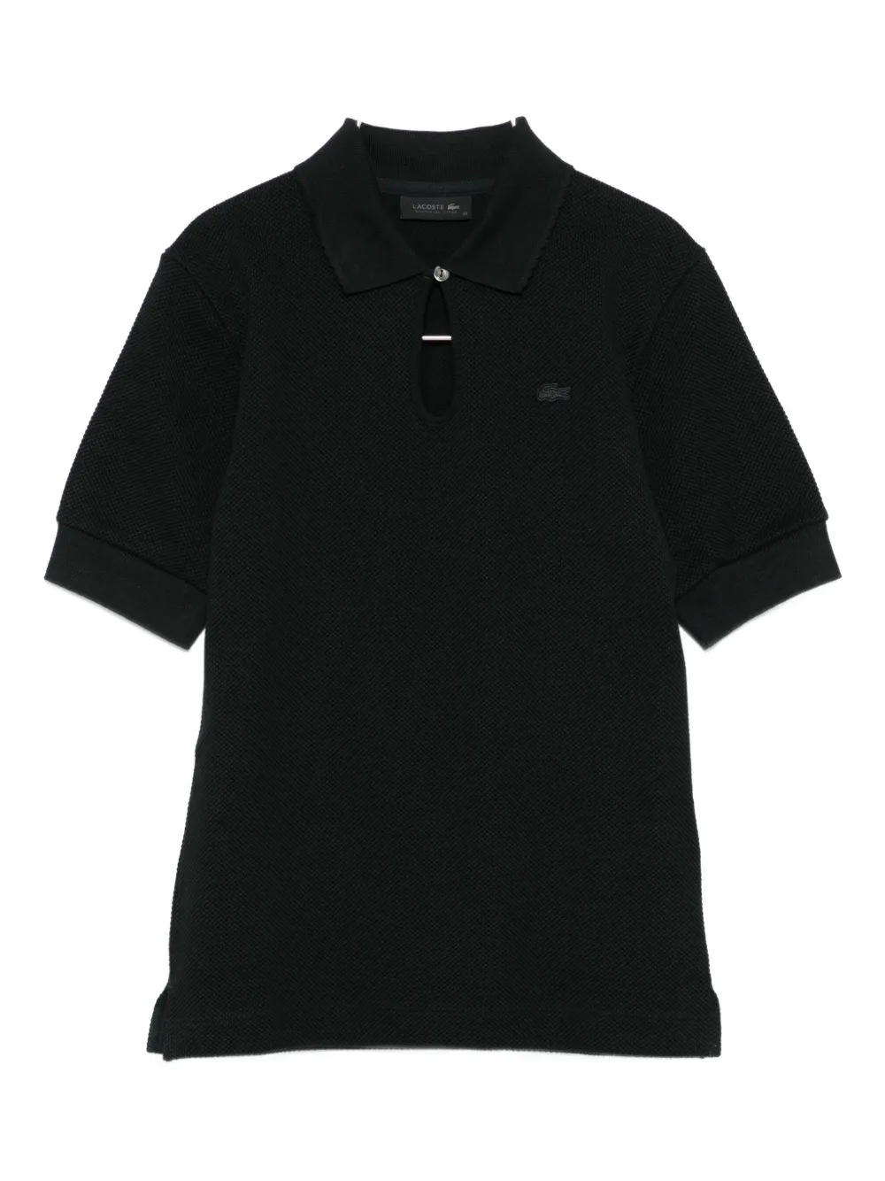 Lacoste Short-sleeve Polo Shirt In Black