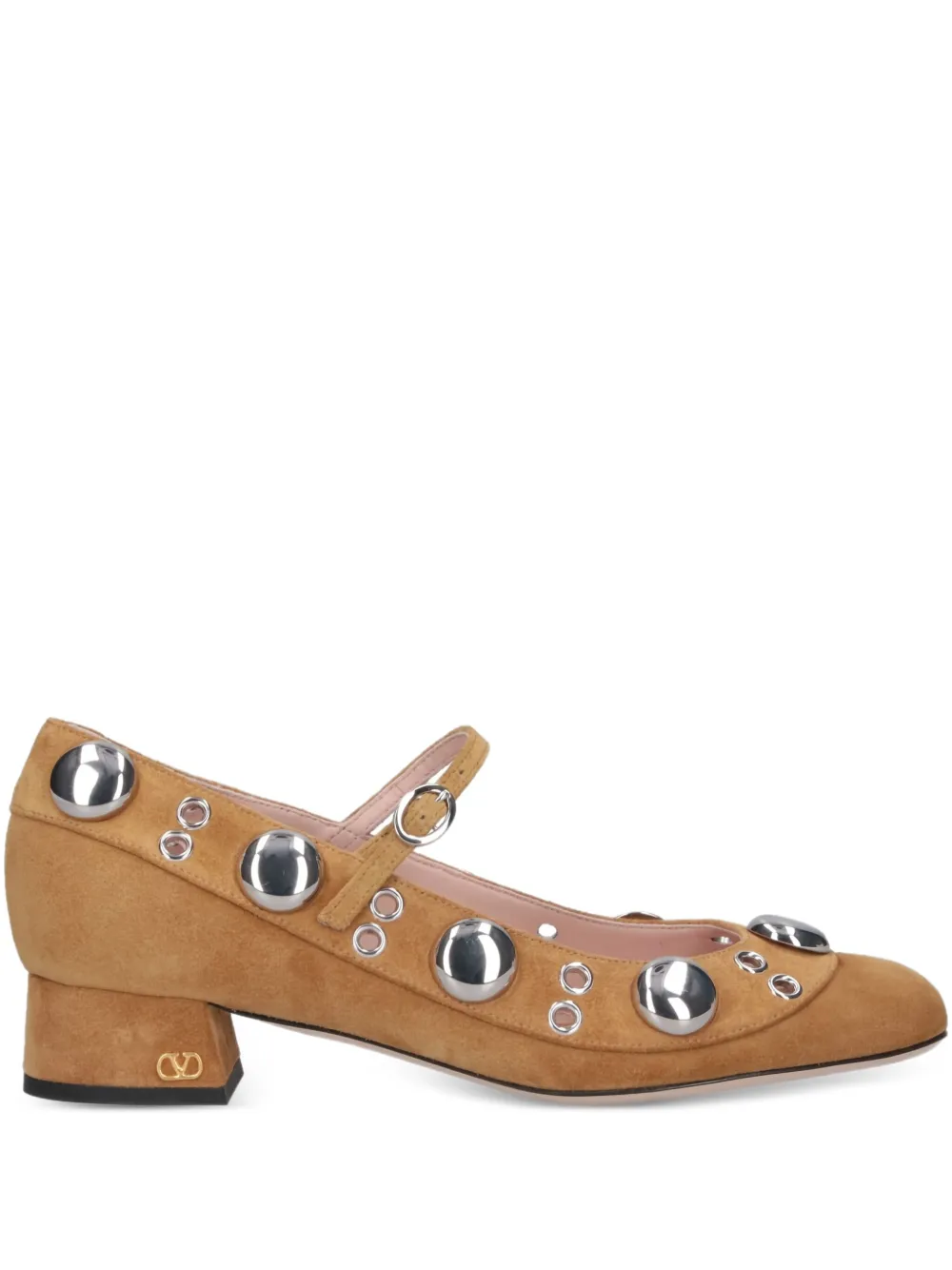 Valentino Garavani 100mm Nellcôte pumps Bruin