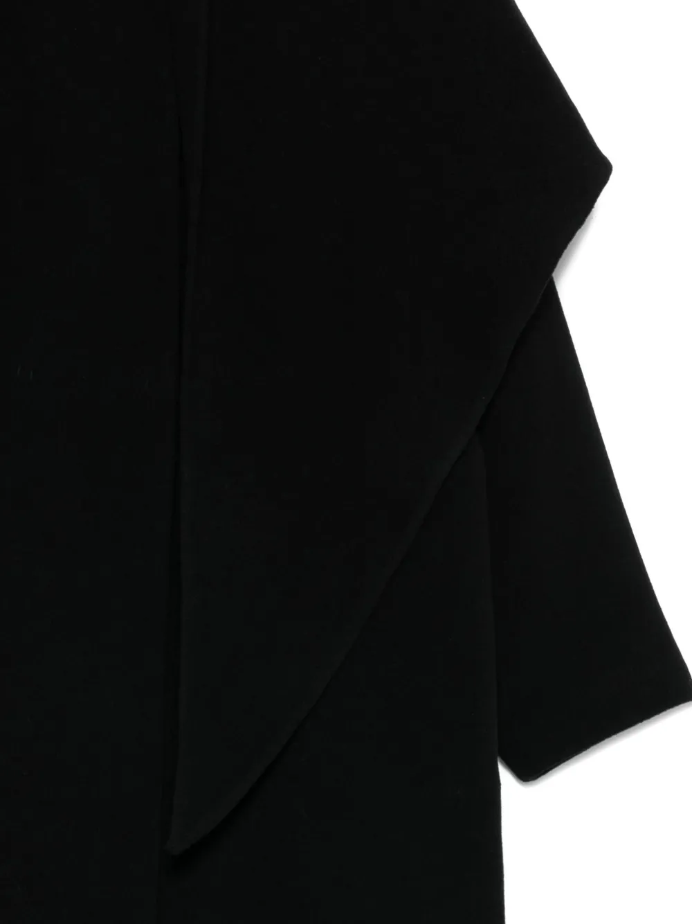 N°21 Front-button Coat In Black