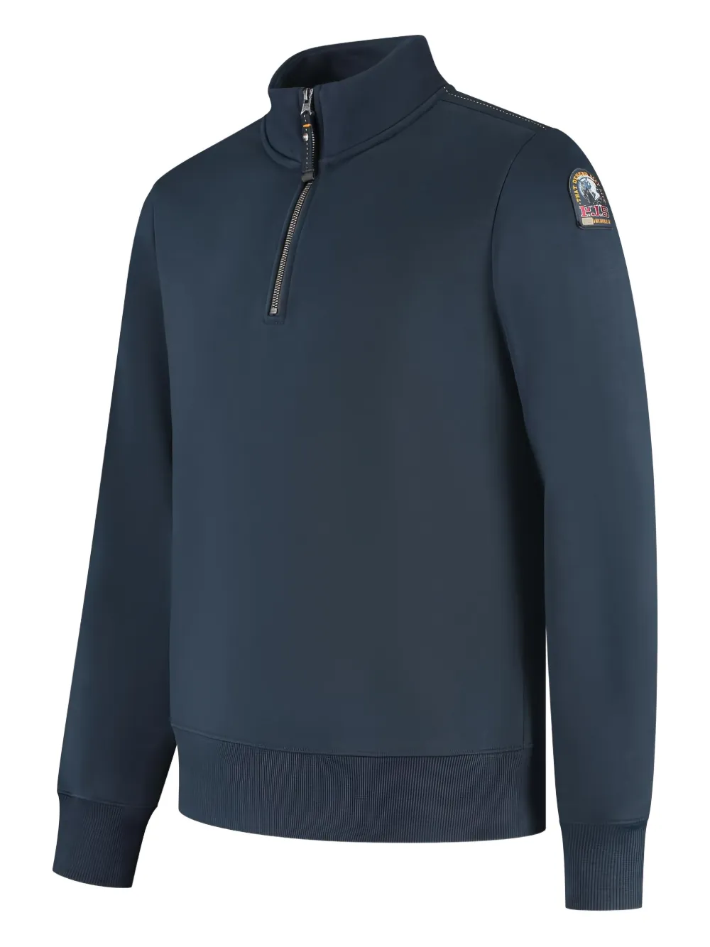 Parajumpers Broad Peak Quarter Zip Sweatshirt Blue Navy In Blue