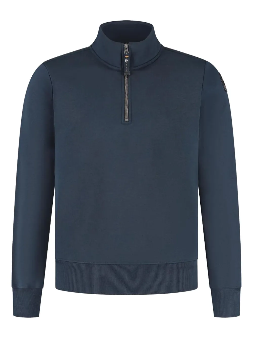 Parajumpers Broad Peak Quarter Zip Sweatshirt Blue Navy In Blue