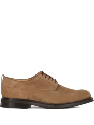 Tod's スエード ダービーシューズ | ニュートラル | FARFETCH JP