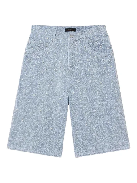 Purple Brand pearl-detailed shorts 