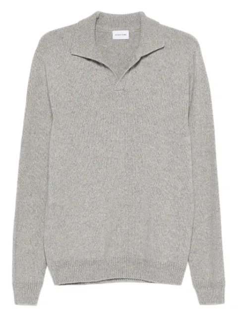 SCAGLIONE long-sleeved polo shirt