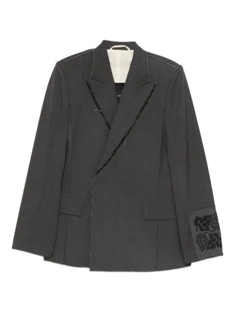 FEDERICO CINA blazer con detalle de costuras