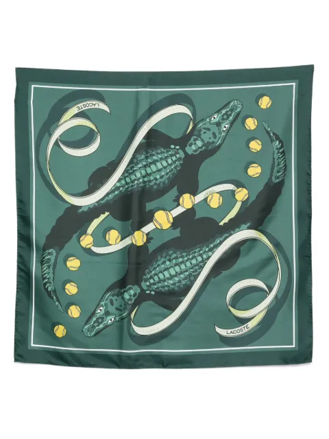 Lacoste mascada de seda