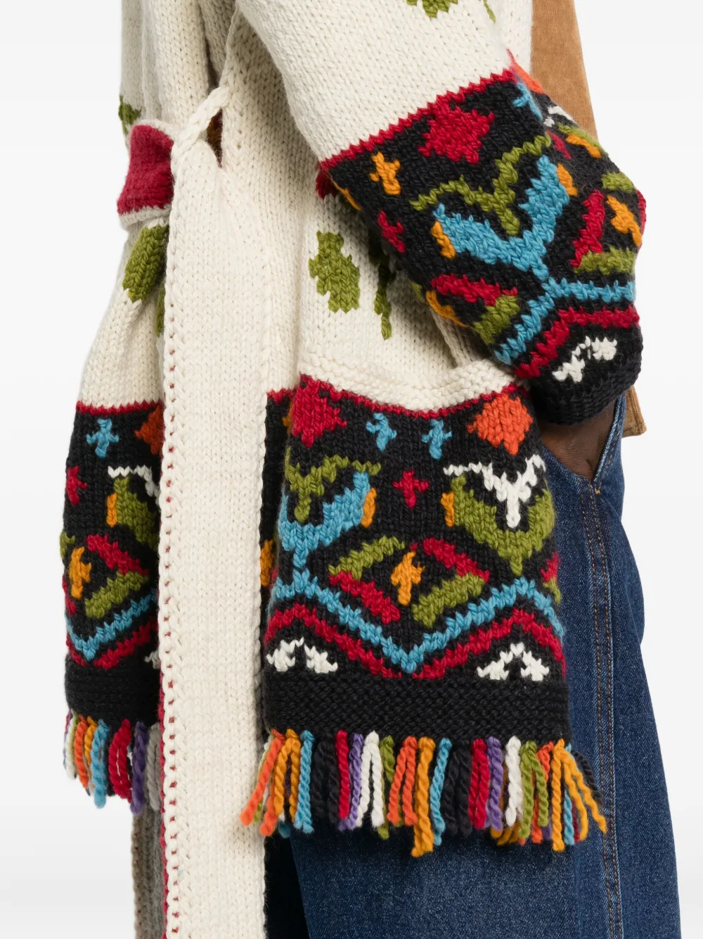 Frantic Fairytale Cardi-coat In Neutral