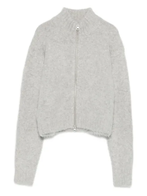 SAMSOE SAMSOE high-neck zip-up cardigan