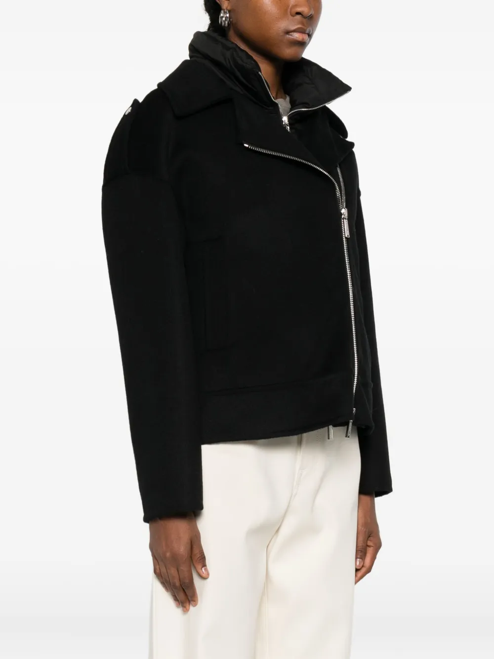 Moorer Jack met rits Zwart