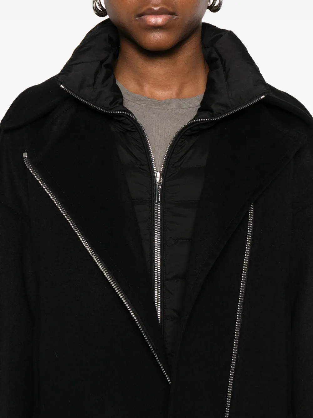 Moorer Jack met rits Zwart