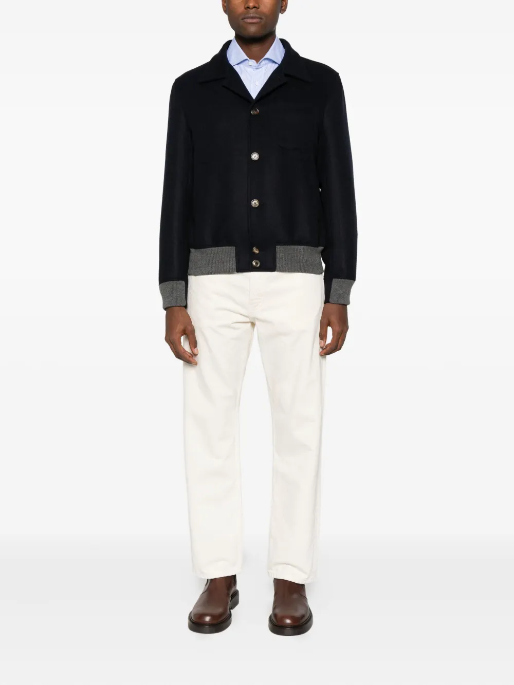 Brunello Cucinelli wool bomber jacket | Bomber Jackets | Image 2